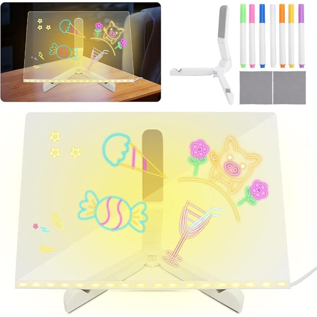 Pizarra de Dibujo con Luz Led